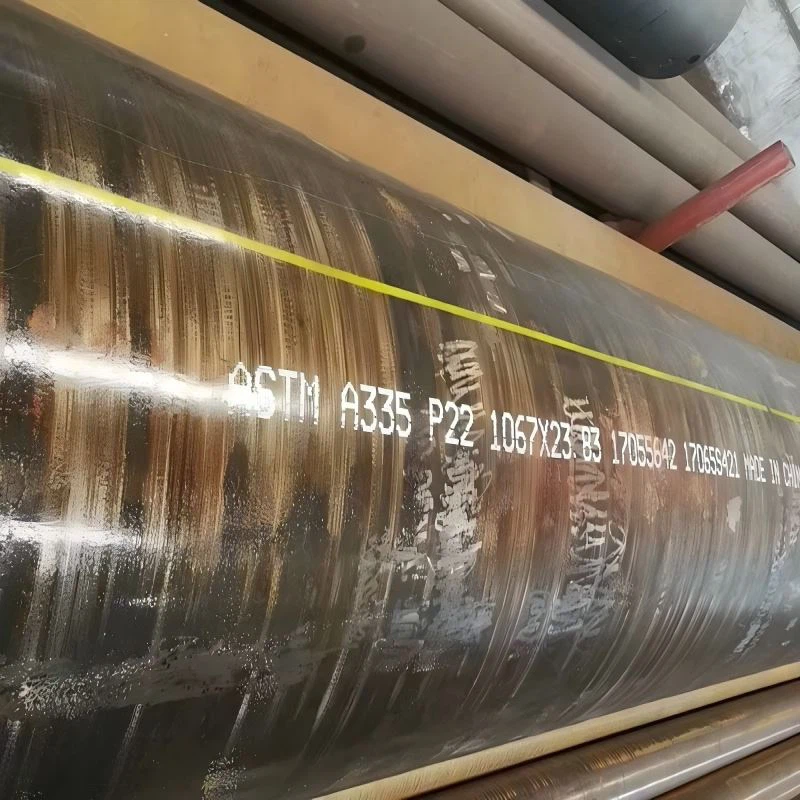 Tubo ASTM A335 P22 (acciaio al cromo molibdeno 2,25Cr-1Mo) - Dimensioni, specifiche, prezzo, fornitore SCH40 SCH80